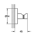 Grohe Essentials towel rail 40364GL1 – Grohe 11.1.7.0065 - siko.bg Grohe Essentials towel rail 40364GL1 – Grohe 11.1.7.0065 – миниатюра 1